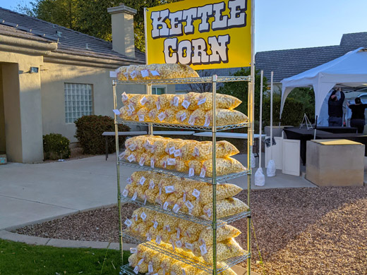 Kettle Corn at Boutique and other Events